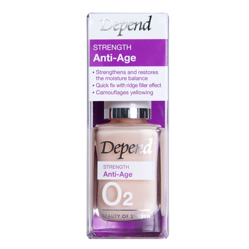 Depend O2 küünetugevdaja Strength Anti-Age 11ml ,  средство для укрепления ногтей